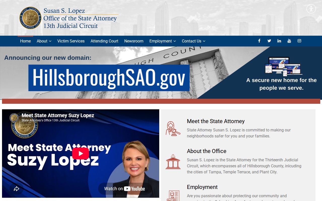 Hillsborough County criminal history State Attorney prosecution source