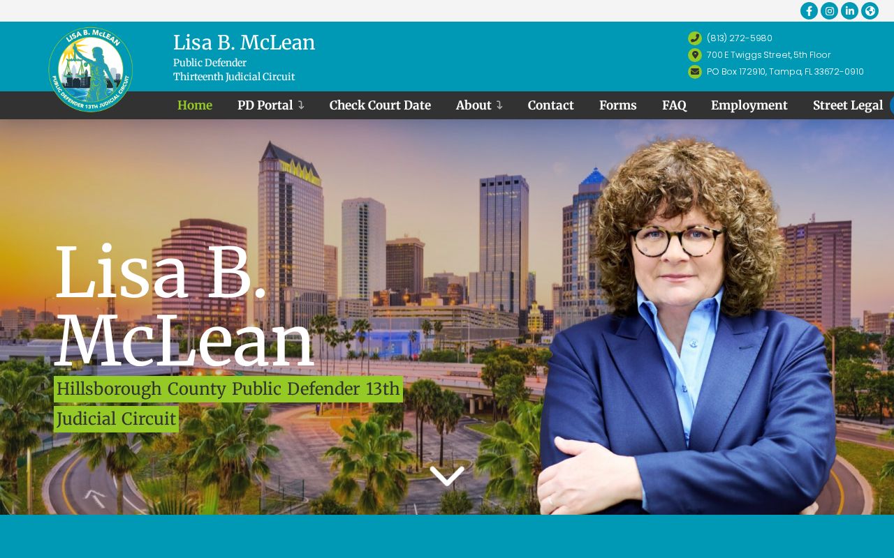 Hillsborough County criminal history Public Defender office source